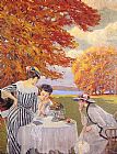 Tea in the Park by Edward Cucuel